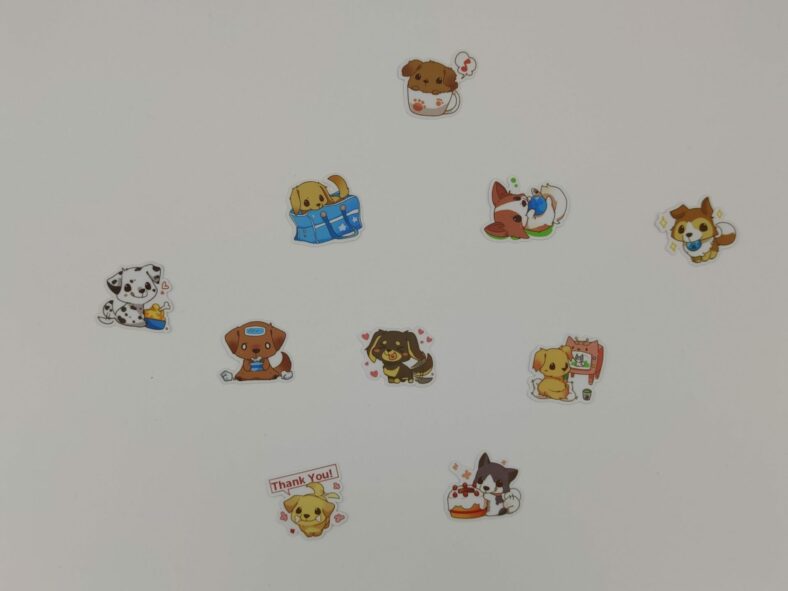 Sticker (40 Stück) | Hunde | Kawaii Japan – Bild 2
