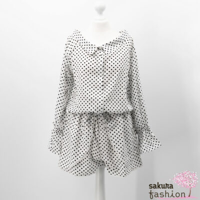 Liz Lisa Dot combinaison White Japan Kawaii