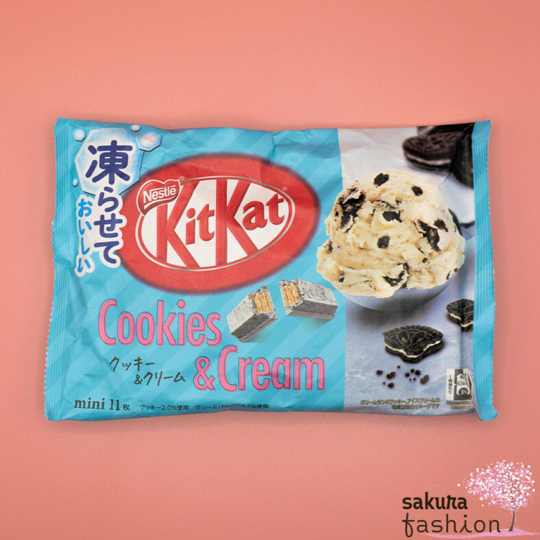 KitKat Schokolade Kekswaffel Cookies Keks Creme Eiscreme Oreo Blau Japan