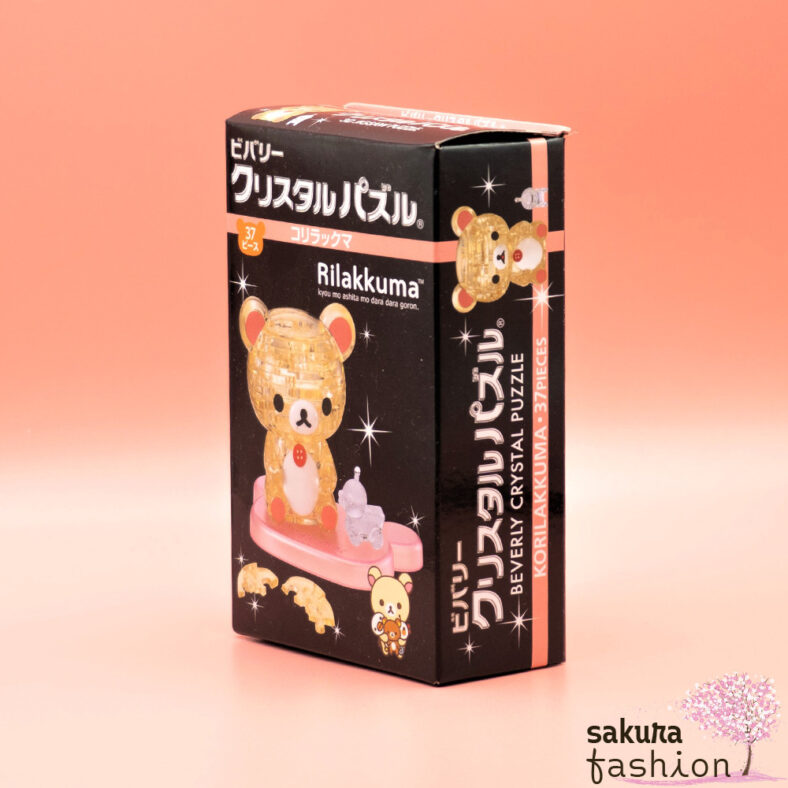 San-X Puzzle Kristallpuzzle Bär Korilakkuma Weiß Japan Kawaii crystal puzzle