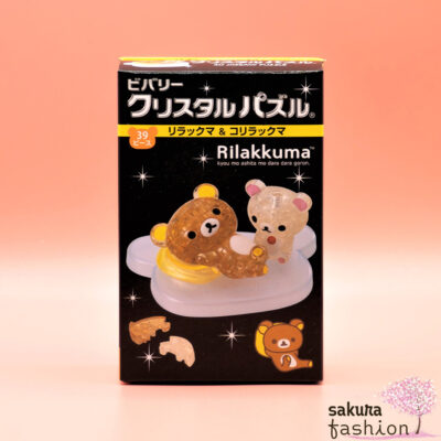 San-X Puzzle Kristallpuzzle Bär Rilakkuma Braun Korilakkuma Weiß Japan Kawaii crystal puzzle