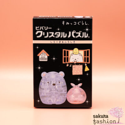 San-X Puzzle Kristallpuzzle Sumikko Gurashi Eisbär Shirokuma Weiß Japan Kawaii crystal puzzle sumikko gurashi polar bear & furoshiki