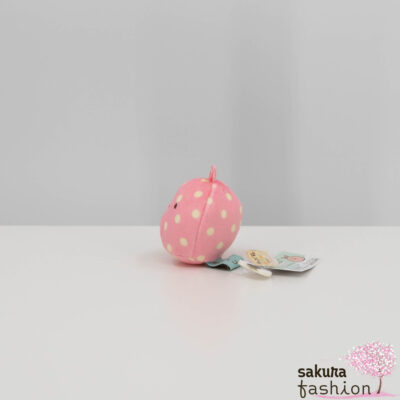 San-X Sumikko Gurashi Stofftier Mini Wickeltuch Rosa Gepunktet Eisbär Shirokuma Plüschtier Sammeln Japan Kawaii tenori plush toy furoshiki