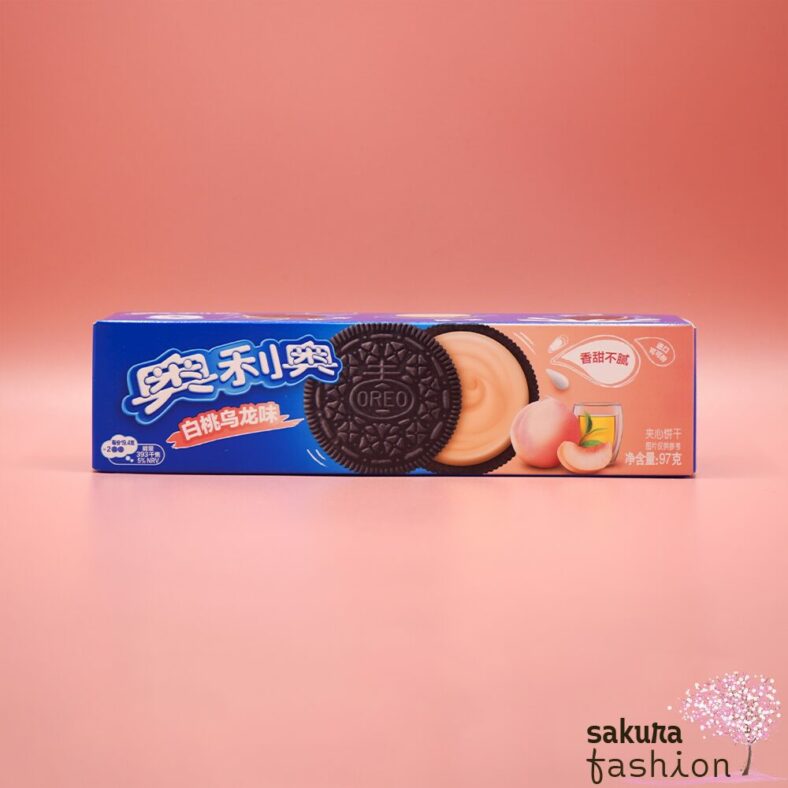 Mondelēz International Oreo Doppelkeks Kakao Füllung Cremig Geschmacksrichtung Pfirsich Süß Fruchtig China Snack Süßigkeit oreo peach