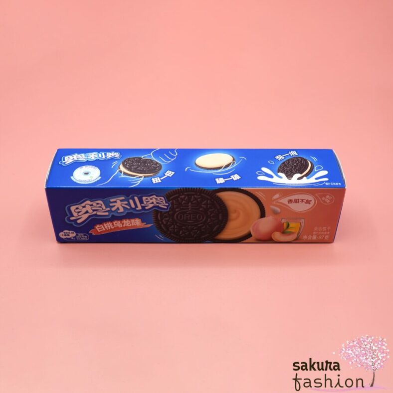 Mondelēz International Oreo Doppelkeks Kakao Füllung Cremig Geschmacksrichtung Pfirsich Süß Fruchtig China Snack Süßigkeit oreo peach