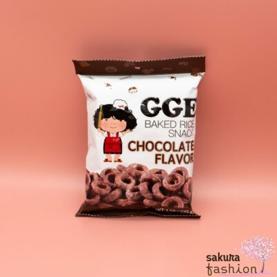 TW GGE Gebackener Reissnack Kakao Schokoladengeschmack Knusprig Süß Süßigkeit Snack Taiwan baked rice snack chocolate