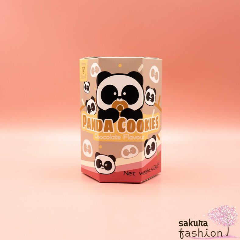 Tokimeki Panda Kekse Cremefüllung Zart Knusprig Süß Schokoladengeschmack Beige Braun China panda cookies chocolate