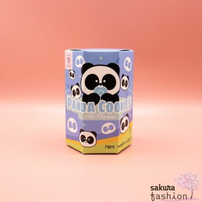 Tokimeki Panda Kekse Cremefüllung Zart Knusprig Süß Milchgeschmack Blau China panda cookies milk