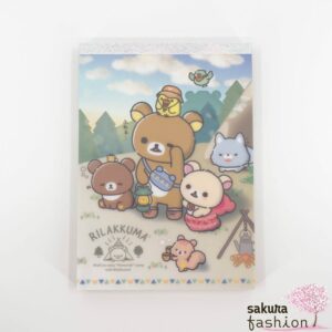 San-X Rilakkuma Memo Block Japan Kawaii memo pad komorebi camp