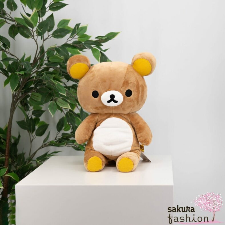 San-X Stofftier Mittelgroß Bär Rilakkuma Braun Plüschtier Japan Kawaii stuffed toy (M)