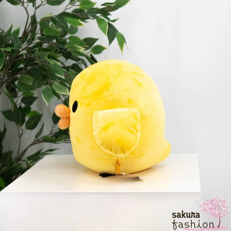 San-X Stofftier Mittelgroß Vogelküken Kiiroitori Gelb Plüschtier Japan Kawaii stuffed toy (M)