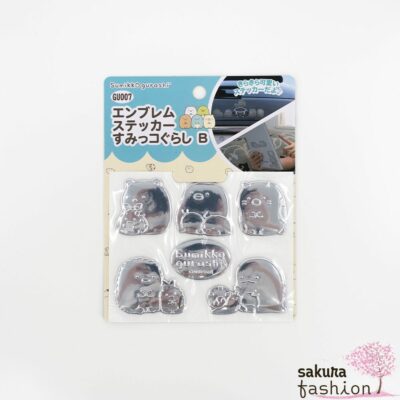 San-X Sumikko gurashi Sticker Emblemaufkleber Auto Laptop Silber Grau Minikko Japan Kawaii