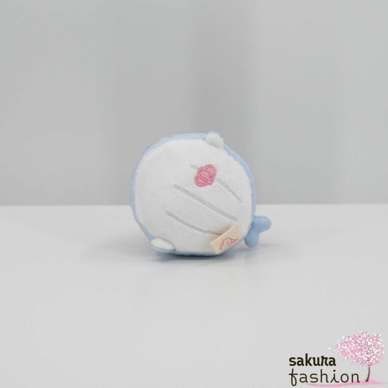 San-X Jinbe San Taschenanhänger Stofftieranhänger Wal Blau Japan Kawaii round hanging plush toys giant ice jellyfish and lost whale