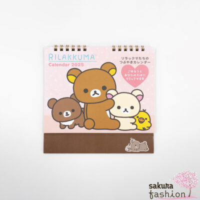 San-X Rilakkuma Schreibtischkalender Bär Küken Korilakkuma Chairoikoguma Kiiroitori Japan Kawaii Stationery desk calender tweets