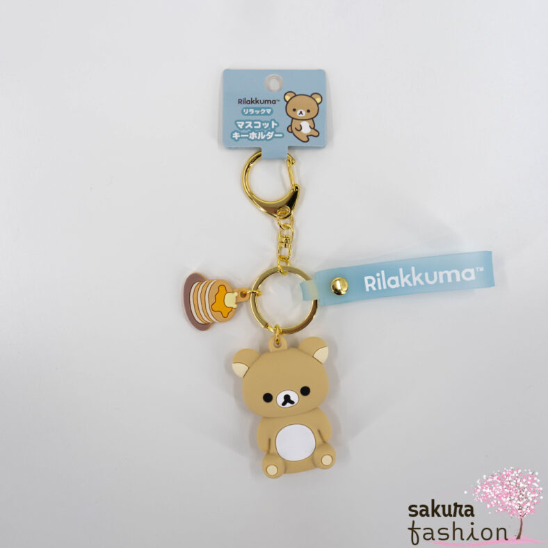 San-X Rilakkuma Schlüsselanhänger Maskottchen Bär Japan Kawaii Accessoire mascot keychain