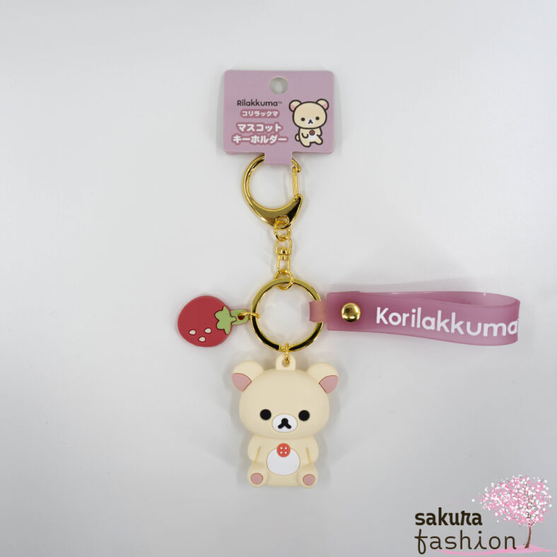 San-X Rilakkuma Schlüsselanhänger Maskottchen Bär Korilakkuma Japan Kawaii Accessoire mascot keychain