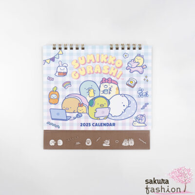 San-X Sumikko Gurashi Schreibtischkalender 2025 Blau Japan Kawaii desk calendar trends