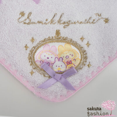 San-X Sumikko Gurashi Handtuch Mini Hasenmotiv Japan Kawaii mini towel rabbits mysterious spell