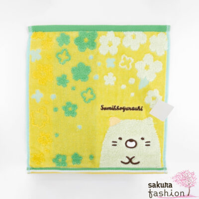 San-X Sumikko Gurashi Handtuch Mini Katze Neko Japan Kawaii mini towel sumikko gurashi flowers neko