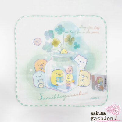 San-X Sumikko Gurashi Handtuch Mini Grün Japan Kawaii mini towel sumikko gurashi green