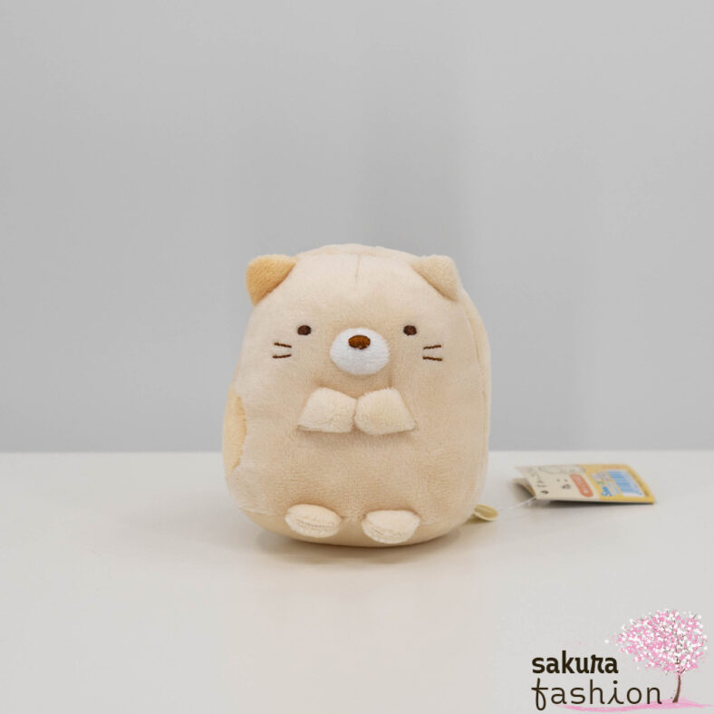 San-X Sumikko Gurashi Stofftier Katze Beige Klein Plüschtier Japan Kawaii plush toy s. cat