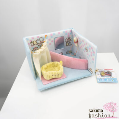 San-X Sumikko Gurashi Stofftier Mini Badezimmer Hausraum Plüschtier Sammeln Tenori Japan Kawaii scene plush toy (sumikkos bathroom)