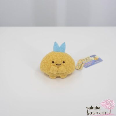 San-X Sumikko Gurashi Stofftier Mini Fisch Ajifurai no Shippo Gelb Plüschtier Sammeln Japan Kawaii hand-held stuffed toy horse mackerel tail