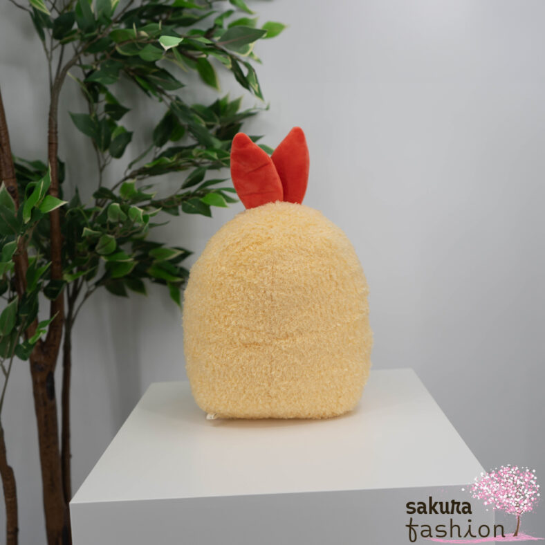 San-X Sumikko Gurashi Stofftier Garnele Ebifurai no Shippo Gelb Mittelgroß Plüschtier Japan Kawaii stuffed toy m fried shrimp tail