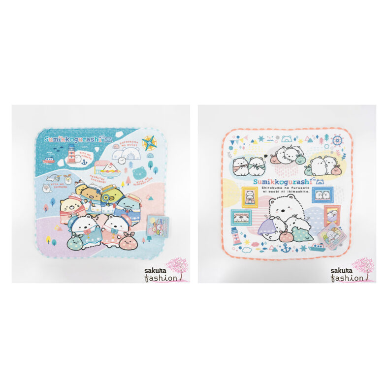 San-X Sumikko Gurashi Handtuch Mini Eisbär Shirokuma Japan Kawaii mini towel polar bears hometown